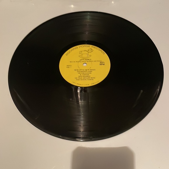 Vtg Rockinghorse orchestra let’s March Along LP record album vinyl Children’s - Picture 4 of 6